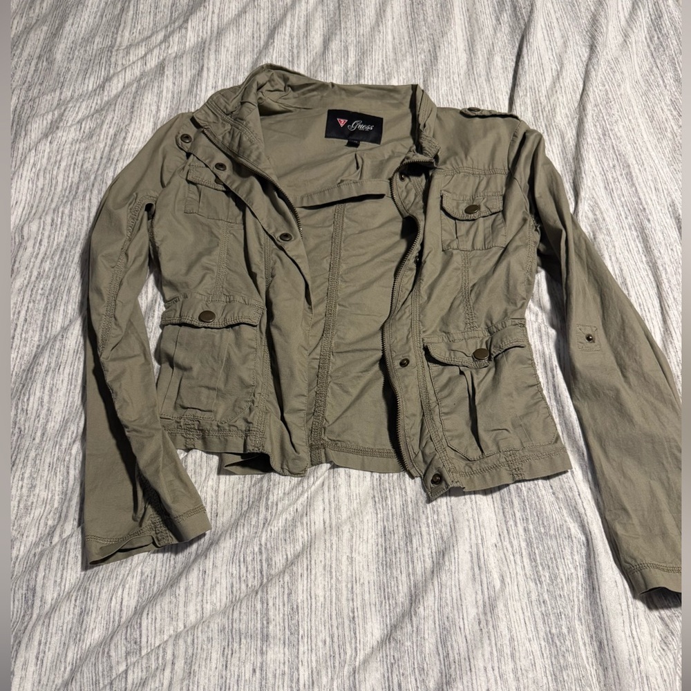 Guess Olive Utility Jacket